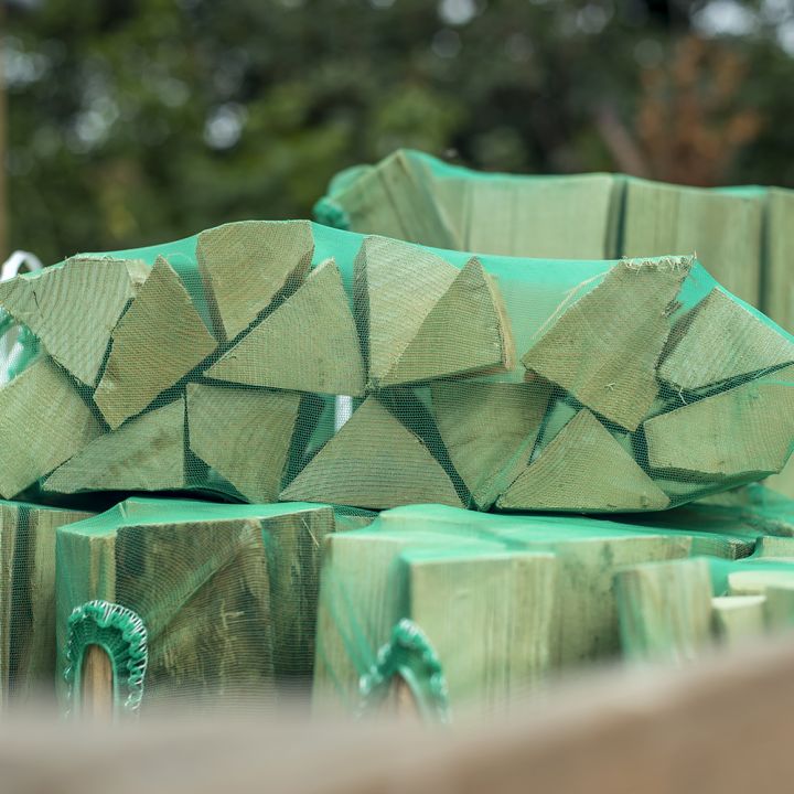 Firewood in Nets